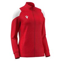 Valkyria Full Zip Top Woman RED/WHT 3XL Teknisk reisejakke til dame